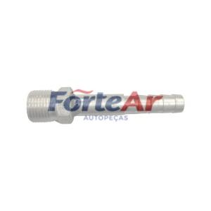 CONEXÃO ORING RETA MACHO FIXO ALUMINIO #6 FA250.061 #8 FA250.062 #10 FA250.063 #12 FA250.064