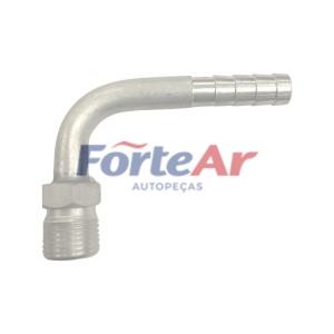 CONEXÃO ORING 90º MACHO FIXO ALUMINIO #6 FA250.069 #8 FA250.070 #10 FA250.071 #12 FA250.072