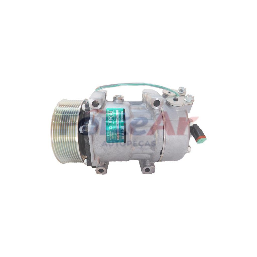 COMPRESSOR SANDEN 7H15 10PK 24V SCANIA SÉRIE 5