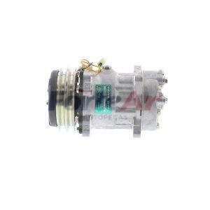 COMPRESSOR SANDEN 7H15 MAQUINA VOLVO POLIA 2A 24V (FA100.290))