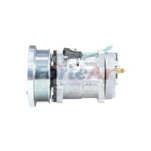 COMPRESSOR SANDEN 7H15 ORELHA POLIA 8PK 132MM 24V SD4487 (FA100.084)