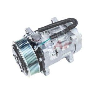 COMPRESSOR UNIV. 7H15 8PK 12V SAÍDA FLEX (SANDEN OEM 4864) (FA100.014)