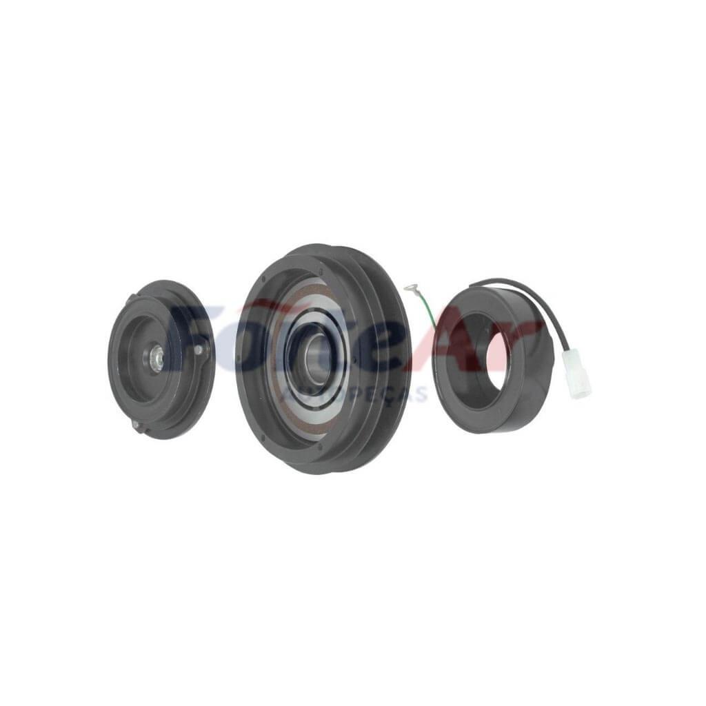 CONJUNTO EMBREAGEM DENSO 10S15 CANAL B 24V