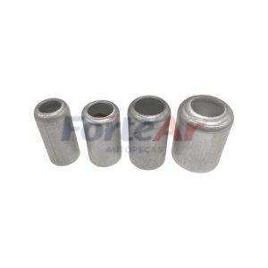 CLIP DE ALUMINIO PARA MANGUEIRA REDUZIDA #6 (FA250.212) #8 (FA250.213) #10 (FA250.214) #12 (FA250.215)